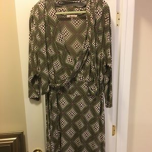 Retro midi dress